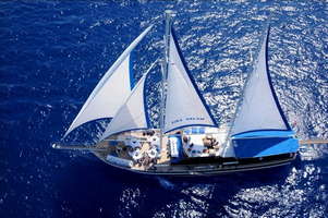 Sailing boat trip Sina Dream to Ras Mohammed