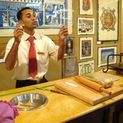 Papyrus Factory In Cairo