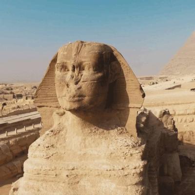 Sphinx And Pyramids