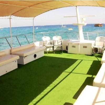 Glass Bottom Boat Deck