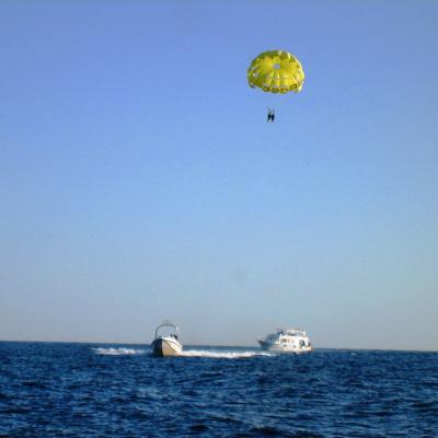 Paraseiling Speed Boat